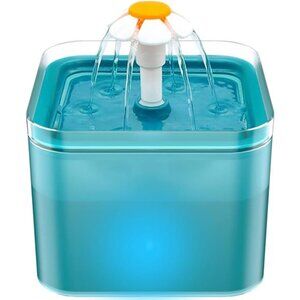 Cat Water Fountain: Cat Fountain - Water Fountains for Cats Indoor - 67oz/2L